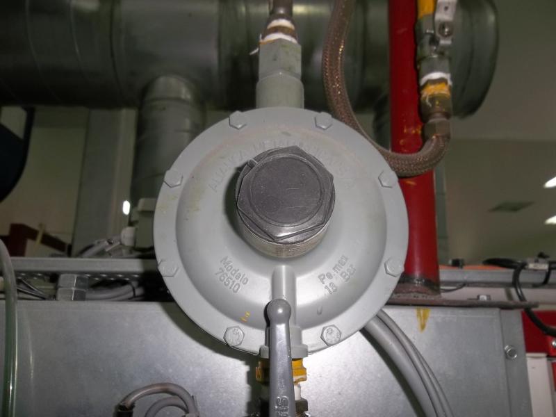Válvula reguladora de pressão gás natural